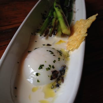Amada - Grilled asparagus w/ a lovely poached egg - Tapas Bars Near Me - Philadelphia, Pennsylvania