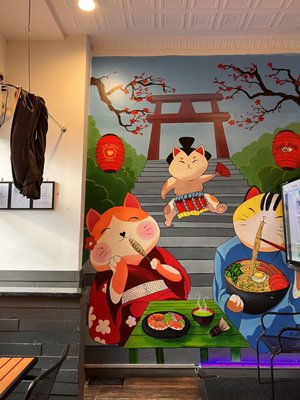 Poke Burri / Lifting Noodles Ramen by null
