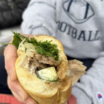 DragonEats - Beef brisket banh mi - Vietnamese Near Me - San Francisco, California