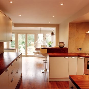 Rogue Designs - bespoke handmade kitchen with concrete and walnut - Interior Design Near Me - Witney, OXF