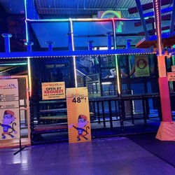 Urban Air Trampoline and Adventure Park - Height requirements for littles play area - elevated ropes course & sky rider