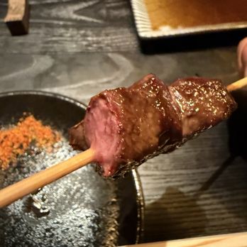 Yakitori Edomasa - Sagari - Beef Hanger Steak - Izakaya Near Me - San Francisco, California Yakitori Edomasa - Sagari - Beef Hanger Steak - Izakaya Near Me - San Francisco, California