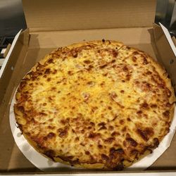 Large thin crust cheese