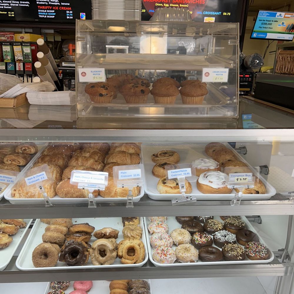 Donuts to choose from.