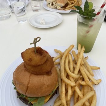 Cabana Pool Bar - Burger and fries by master chef Dino Luciano. - Venues & Event Spaces Near Me - Toronto, Ontario