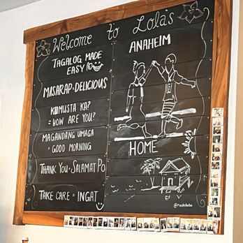 Lola’s by MFK - Decor - Filipino Near Me - Anaheim, California Lola’s by MFK - Decor - Filipino Near Me - Anaheim, California