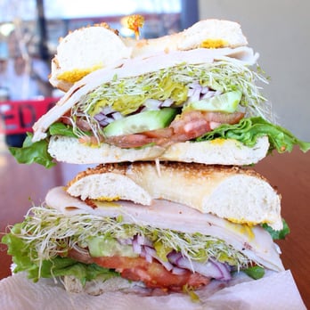 The Posh Bagel - The biggest bagel I've had. So good! - Bagels Near Me - Davis, California