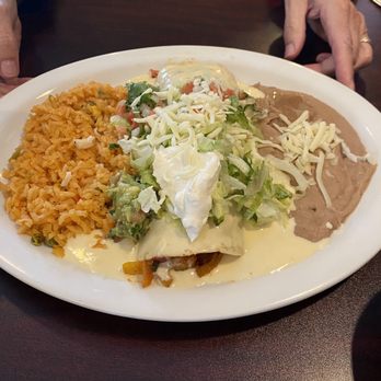 Taqueria La Monarca - Veggie burrito plate. - Mexican Near Me - Ashland, Wisconsin Taqueria La Monarca - Veggie burrito plate. - Mexican Near Me - Ashland, Wisconsin