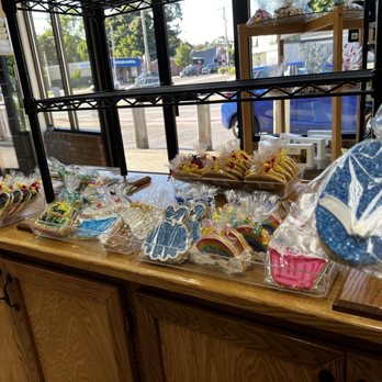 Tilda's Bake Shop - a display of cookies and pastries - Bakeries Near Me - Rocky Point, New York Tilda's Bake Shop - a display of cookies and pastries - Bakeries Near Me - Rocky Point, New York