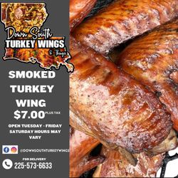 Down South Turkey Wings & Things - Smoked Turkey Wing