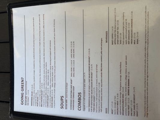 Menu photo 3 Four Sisters Cafe Roseville, CA