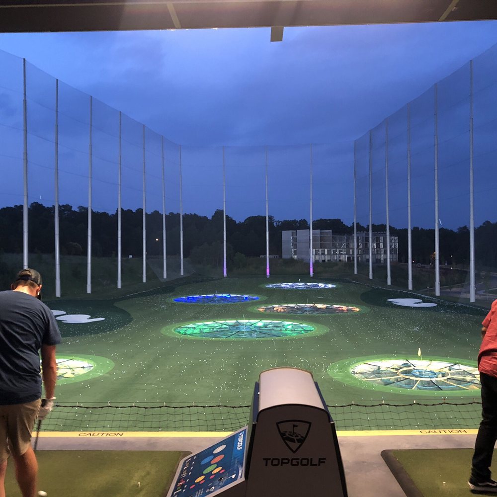 Topgolf - Nice at night. Targets light up - Golf Near Me - Charlotte, North Carolina Topgolf - Nice at night. Targets light up - Golf Near Me - Charlotte, North Carolina