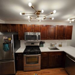 Restore Us Cabinet - Brooklyn kitchen Refinish after photo
