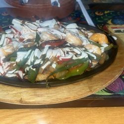 Taqueria Hacienda Tapatia - Shrimp fajitas