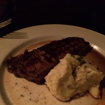 Chart House - New York steak. According to my brother, one of the better cuts of meat he's enjoyed in this lifetime. - Seafood Near Me - Monterey, California