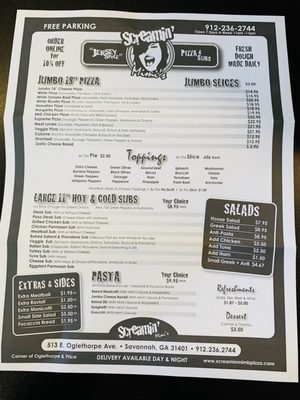 Menu photo 4 Screamin' Mimi's Savannah, GA