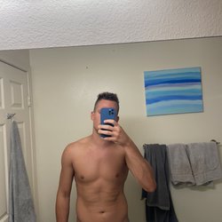 Fully body spray tan - this was after the rinse off too!