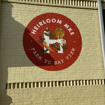 Heirloom MKE - The other side of the building were we sat. - Food Trucks Near Me - Milwaukee, Wisconsin
