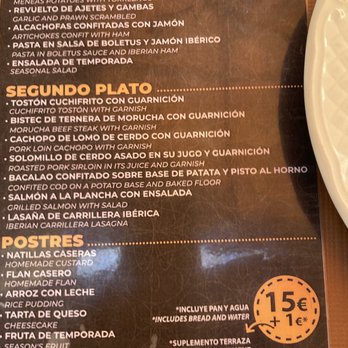 Mesón Las Conchas - Daily menu is a good value for three separate courses - Diners Near Me - Salamanca, SA Mesón Las Conchas - Daily menu is a good value for three separate courses - Diners Near Me - Salamanca, SA