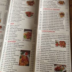 Panda Cafe - Menu August 2025