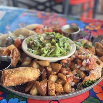 Hula Hut - Huli Huli Luau Platter - Tex-Mex Near Me - Austin, Texas