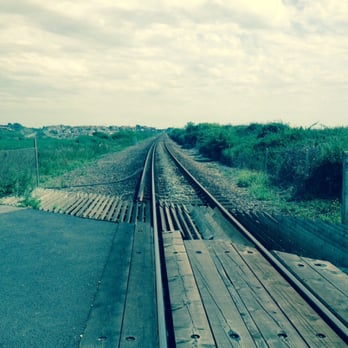 Tidemills - The railway line - Beaches Near Me - Seaford, ESX