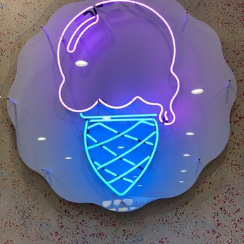 Pine Cone Creamery - Neon sign inside - Ice Cream & Frozen Yogurt Near Me - Walla Walla, Washington Pine Cone Creamery - Neon sign inside - Ice Cream & Frozen Yogurt Near Me - Walla Walla, Washington
