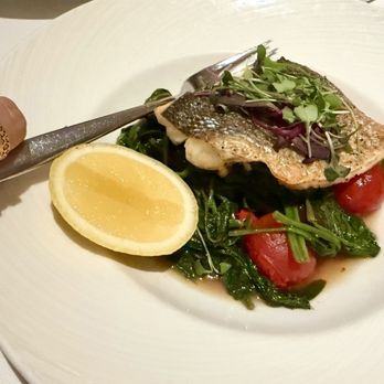 Novikov - BRANZINO FILLET - Mediterranean Near Me - Beverly Hills, California Novikov - BRANZINO FILLET - Mediterranean Near Me - Beverly Hills, California