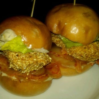 The Alembic - FRIED OYSTER PO' BOY SLIDERS w/ Kimchee & Jalapeño Aioli! - New American Near Me - San Francisco, California The Alembic - FRIED OYSTER PO' BOY SLIDERS w/ Kimchee & Jalapeño Aioli! - New American Near Me - San Francisco, California
