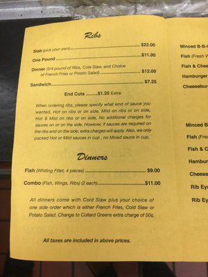 Menu photo 5 Johnny Boy Carryout Capitol Heights, MD