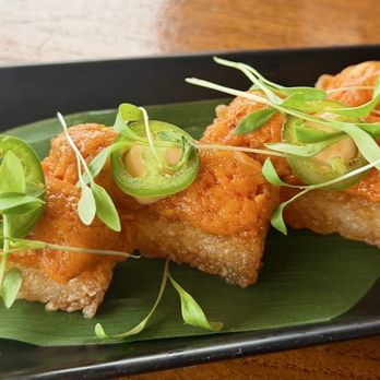Sun Surf Sand - Salmon Crisp Rice Cake - Sushi Bars Near Me - Fort Lauderdale, Florida