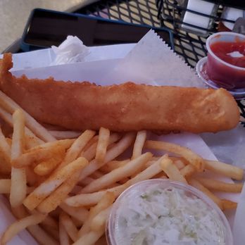 Oscar's Pier 83 - Catfish "forgot to take pic before gone" and oyster po'boy - Fish & Chips Near Me - Glendale, Arizona Oscar's Pier 83 - Catfish "forgot to take pic before gone" and oyster po'boy - Fish & Chips Near Me - Glendale, Arizona