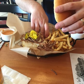Cooks Tavern - Burger with dips - New American Near Me - Tacoma, Washington