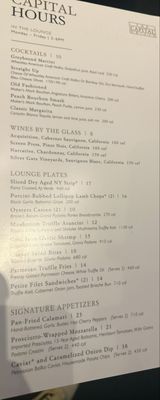 Menu photo 4 The Capital Grille Fairfax, VA