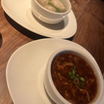 O Mandarin - Wonton soup and hot and sour soup (spicy) - Szechuan Near Me - Hicksville, New York O Mandarin - Wonton soup and hot and sour soup (spicy) - Szechuan Near Me - Hicksville, New York