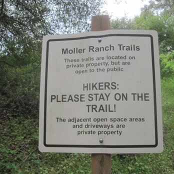 Preserve Trail - 4/1/19 Moller Ranch Trails - stay on Trail! - Hiking Near Me - Pleasanton, California