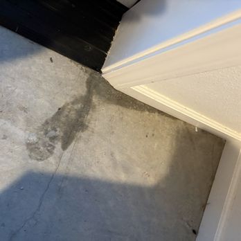Pullman Modern Urban Apartments - Concrete flooring that absorbed all the water that seeped through poorly mounted back door.. but just showing my concrete flooring. - Apartments Near Me - Santa Rosa, California