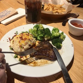 Chili's - That's the entire steak minus one bite. - Bars Near Me - Athens, Georgia