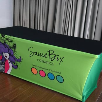 Red Kiwi Studios - Fitted table covers designed by RedKiwi - Web Design Near Me - Los Angeles, California
