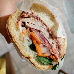 California Bakery - Combination Banh Mi Sandwich - about $8