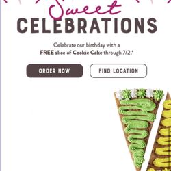 Great American Cookie Pretzel Time - I had this email plus a scan code (not included) to use and he wouldn't allow me to use it even though this place was listed as a location.