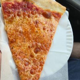 Slice of cheese.  Perfect NY slice!