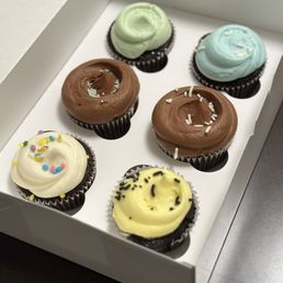 German Chocolate Cupcake