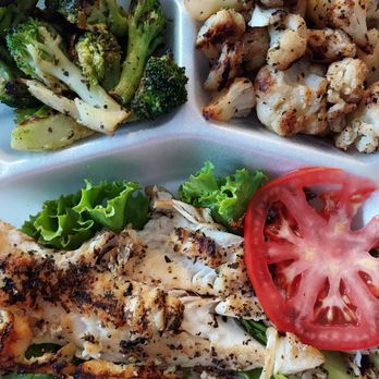 Eat To Live Cafe - Grilled Haddock broccoli and cauliflower - Seafood Near Me - Indianapolis, Indiana Eat To Live Cafe - Grilled Haddock broccoli and cauliflower - Seafood Near Me - Indianapolis, Indiana