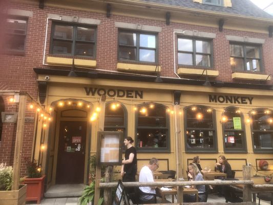The Wooden Monkey by null