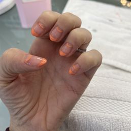 Pinky change up for more pop of the top line. Love it!
