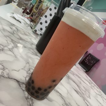 Isekai Boba - Strawberry Mango Slush - Bubble Tea Near Me - Pembroke Pines, Florida Isekai Boba - Strawberry Mango Slush - Bubble Tea Near Me - Pembroke Pines, Florida