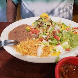El Viejo Tony Bar and Grill - El Rayo, -the taco (he already ate it)