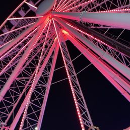 The Ferris wheel!! The Ferris wheel!!
