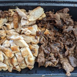Dry, unseasoned chicken Dry, unseasoned chicken